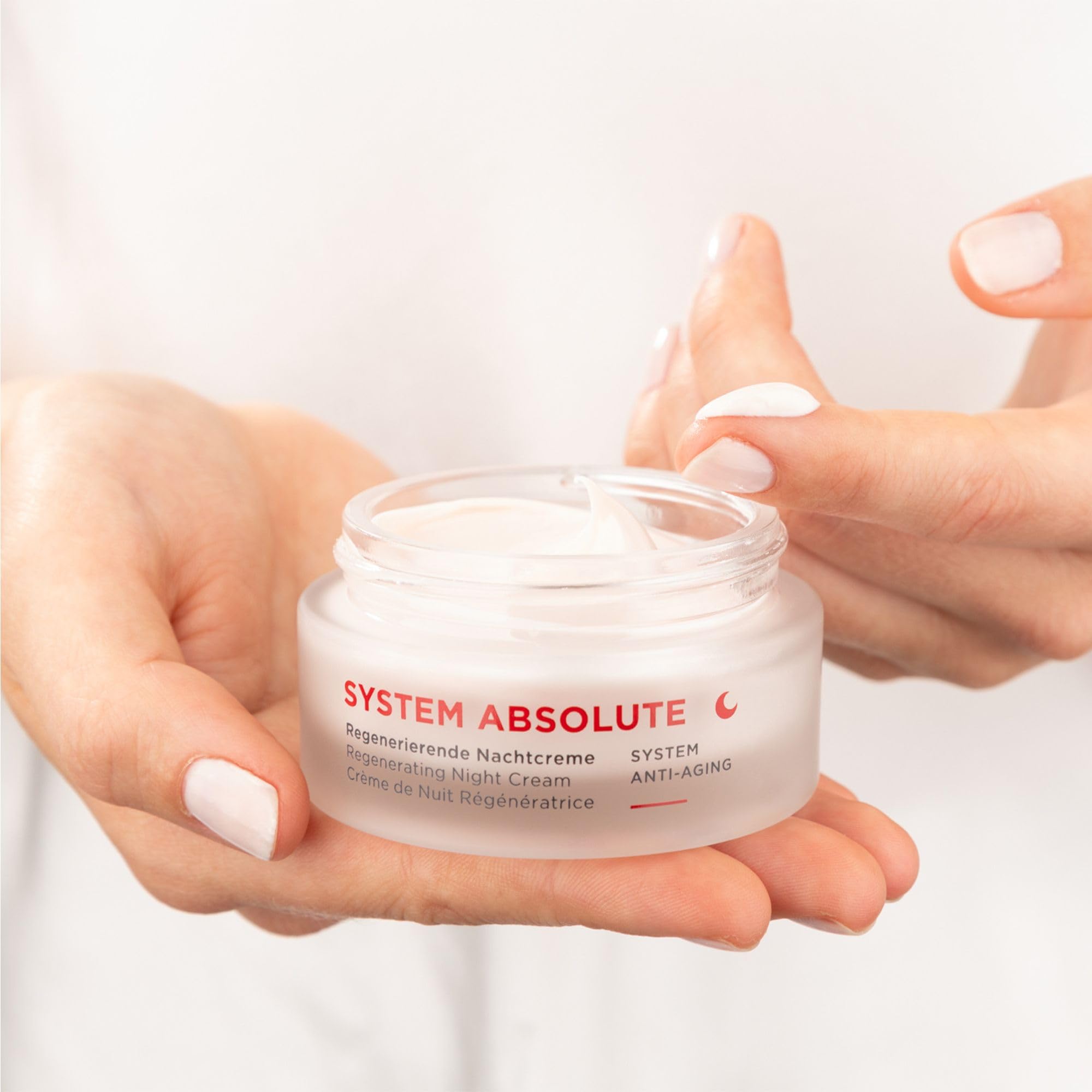 ANNEMARIE BÖRLIND SYSTEM ABSOLUTE Nachtpflege-Set 50ml + 5ml Geschenk | Regenerierende Nachtcreme, Anti-Aging Revitalizer, Anti-Aging Nachtpflege, Aktiviert Kollagenproduktion, Gegen Falten