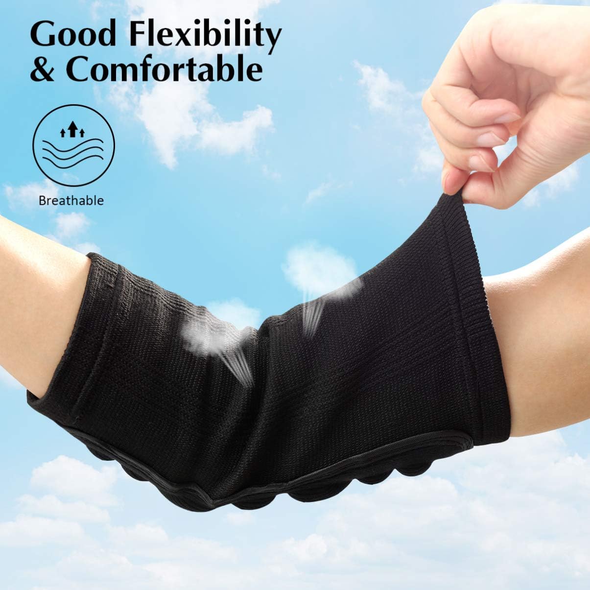 NOLITOY 2Pcs Elbow Pads Soft Sponge Protective Gears Elbow Support