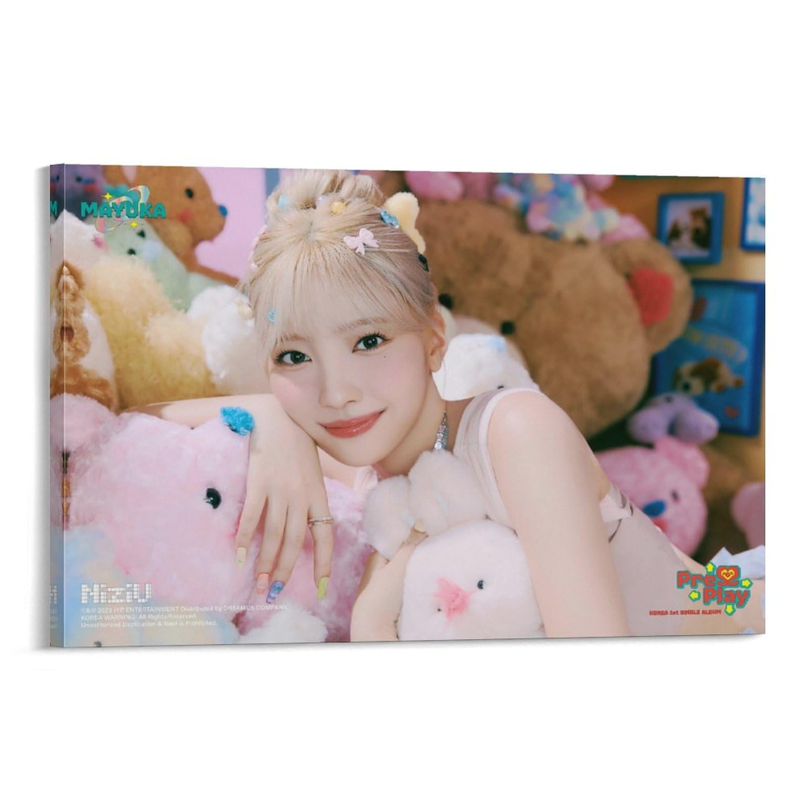 Amazon.co.jp: 韓流スターのポスター Mayuka Niziu Kpop アルバムの