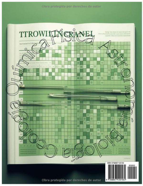 Miniatura 2 de 50 Crucigramas científicos Física, Astronomía, Biología, Geología y Química (Spanish Edition)