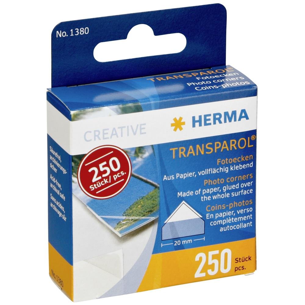 Herma Photo Corners, 20mm, 250pcs