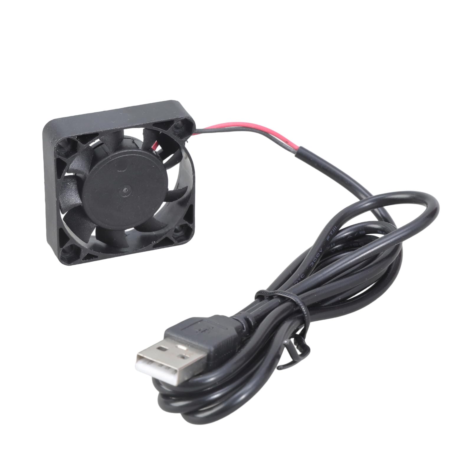 HUANGING 5VDC 40mm Miniature Cooling Fan USB Powered Low Noise Oil Bearing For Networking Devices Printers Whispers Quiet Operati