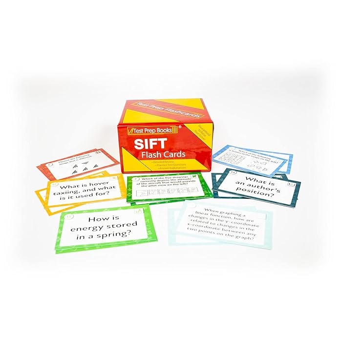Buy SIFT Exam Flashcards SIFT Flash Cards Study Guide 2021 and 2022