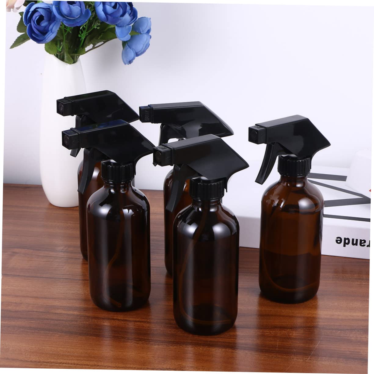 4pezzi Spray Bottle Vetro Bottiglie Vuote Per Design e Facile Usare Per Giardinaggio e Parrucchieri