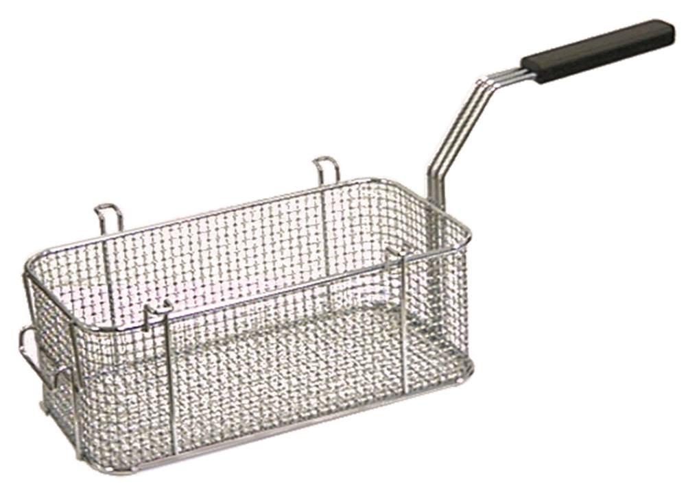 Cesta Para Freidora Cromada - Repuesto De Acero, Medidas 310x160x115 Mm