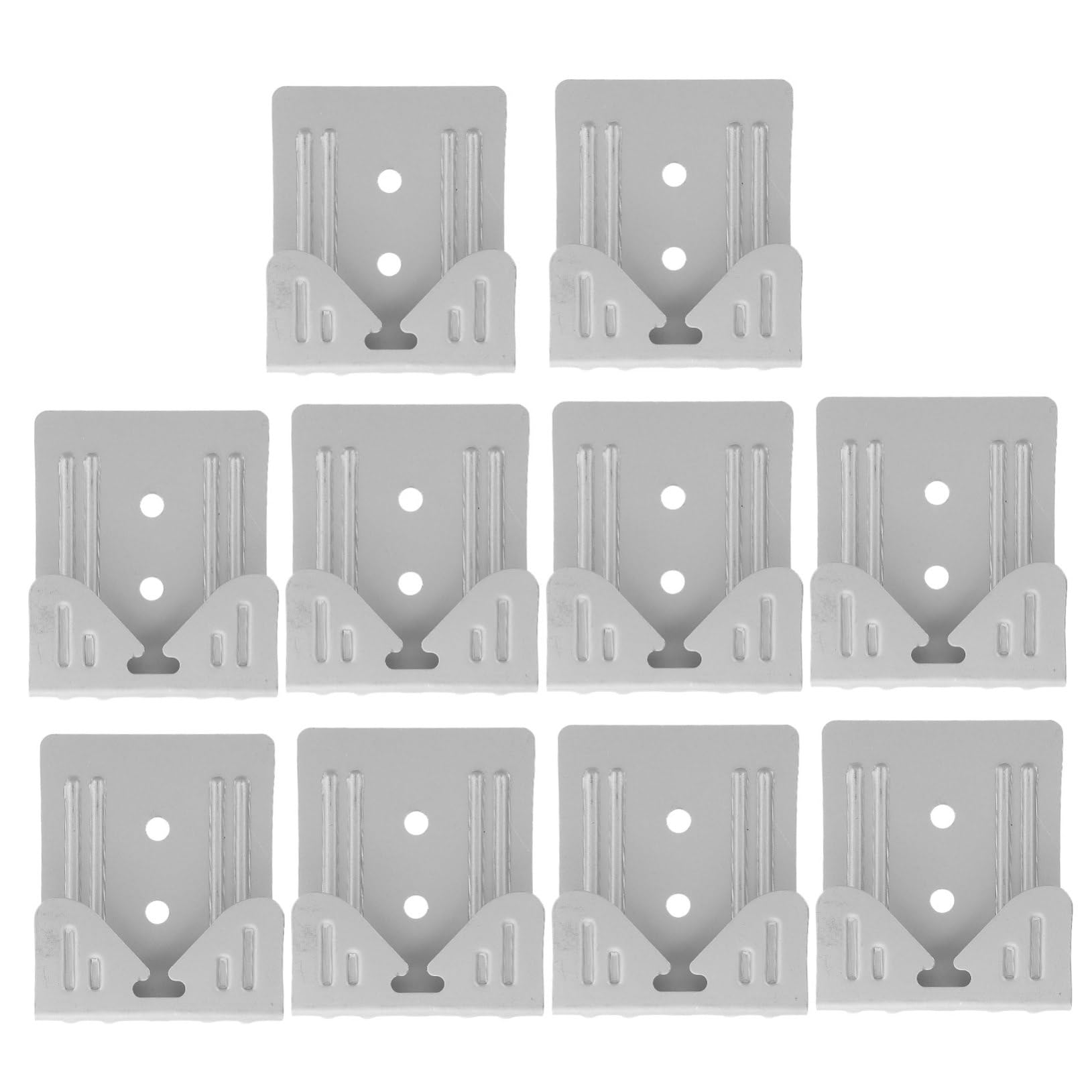 Crochets suspendre robustes pour cadres et miroirs supports montage fer argenté
