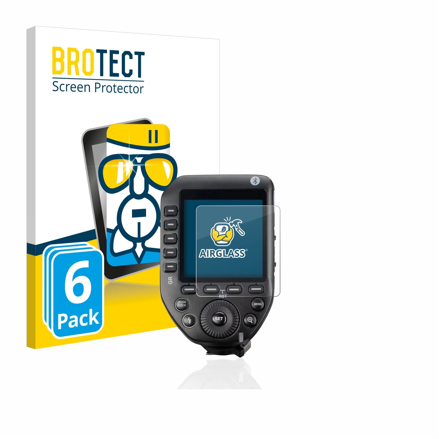 Film Protecteur Verre 9H BROTECT Pour Polar Grit X Pro 3 Pièces [Anti- Rayures, Transparent] - Appareil Photo