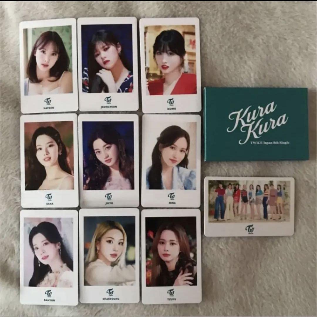 Amazon.co.jp: twice フォトカード セット kura kura トレカ