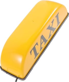 12v Taxi Roof Light Led Sign for Vehicles Illuminated Taxi Top Sign Indicator Light Safe Car Roof for Models