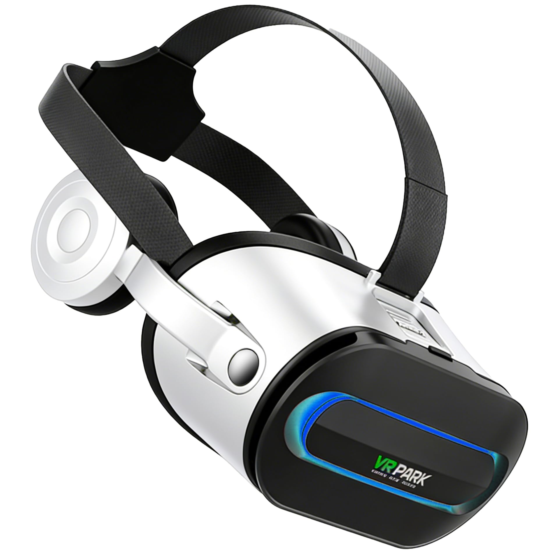 LIUBO vrゴーグル【Bluetooth イヤホン一体型】 スマホ用 4.7~6.5 インチ対応 iPhone&Android 近視対応 視度調整可 1080P フル HD 120° 超広角視野 フィット感 装着快適 通気性良好蒸れない 没入感 3D 視聴 ゲーム/映画/動画に最適 ピント自由調整 軽量設計長時間使用可能 ワイヤレスオーディオ 日本語説明書付 プレゼント