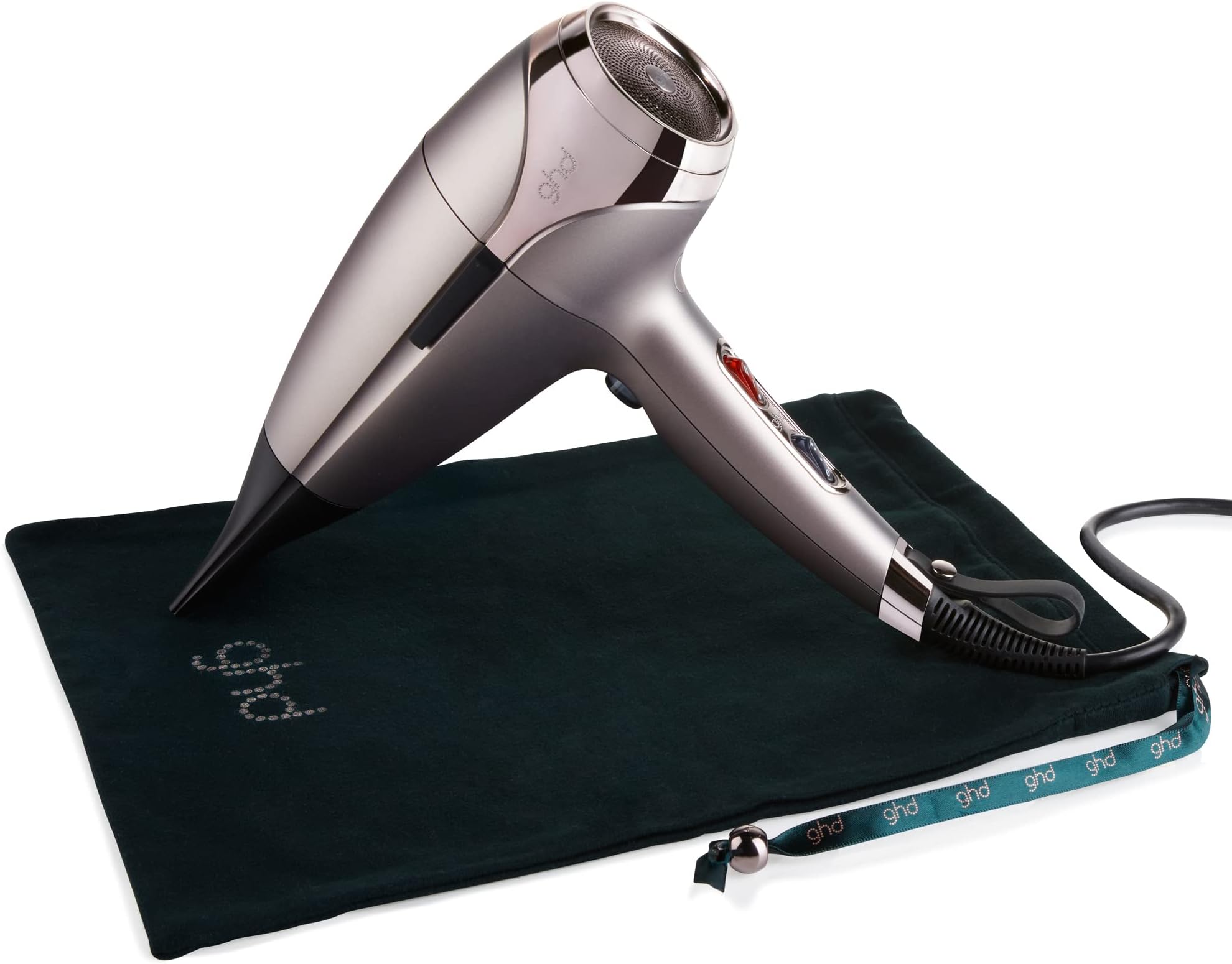 ghd Helios Hair Dryer - Professional Hairdryer (limited edition warm pewter gift set)