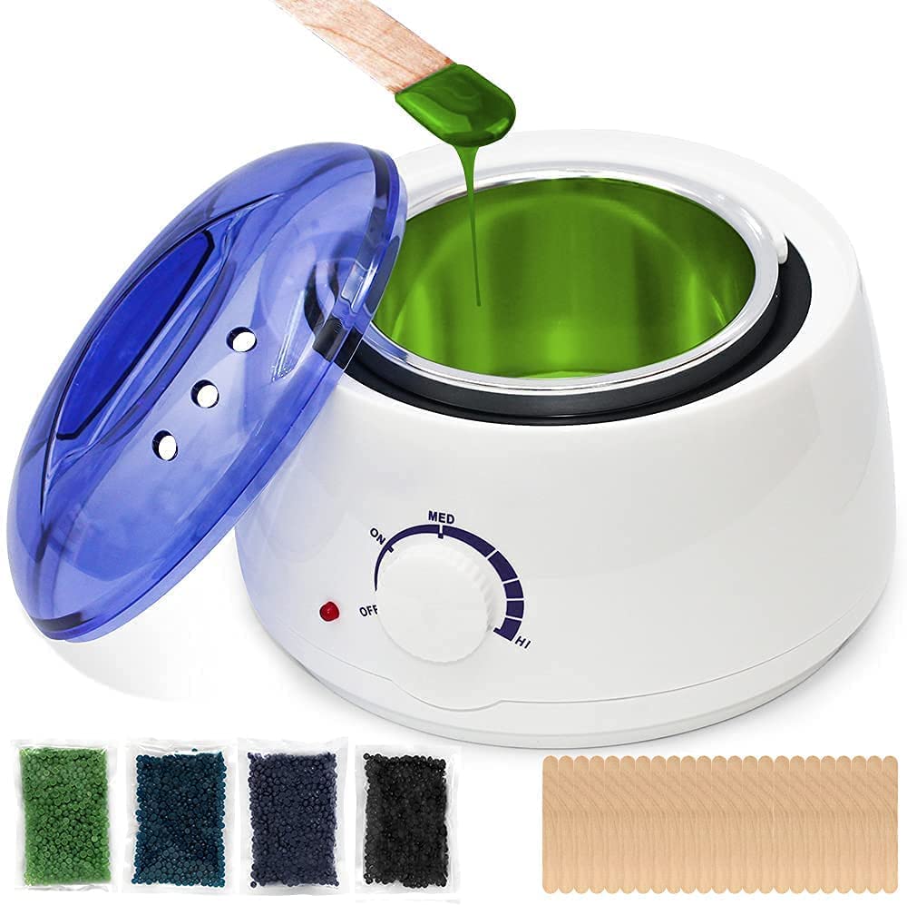 Waxing Kits Professional Full Kit, Wax Warmer for Hair Removal with 4