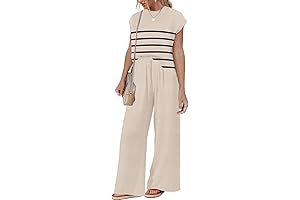 Women's Knit Lounge 2 Piece Outfits
