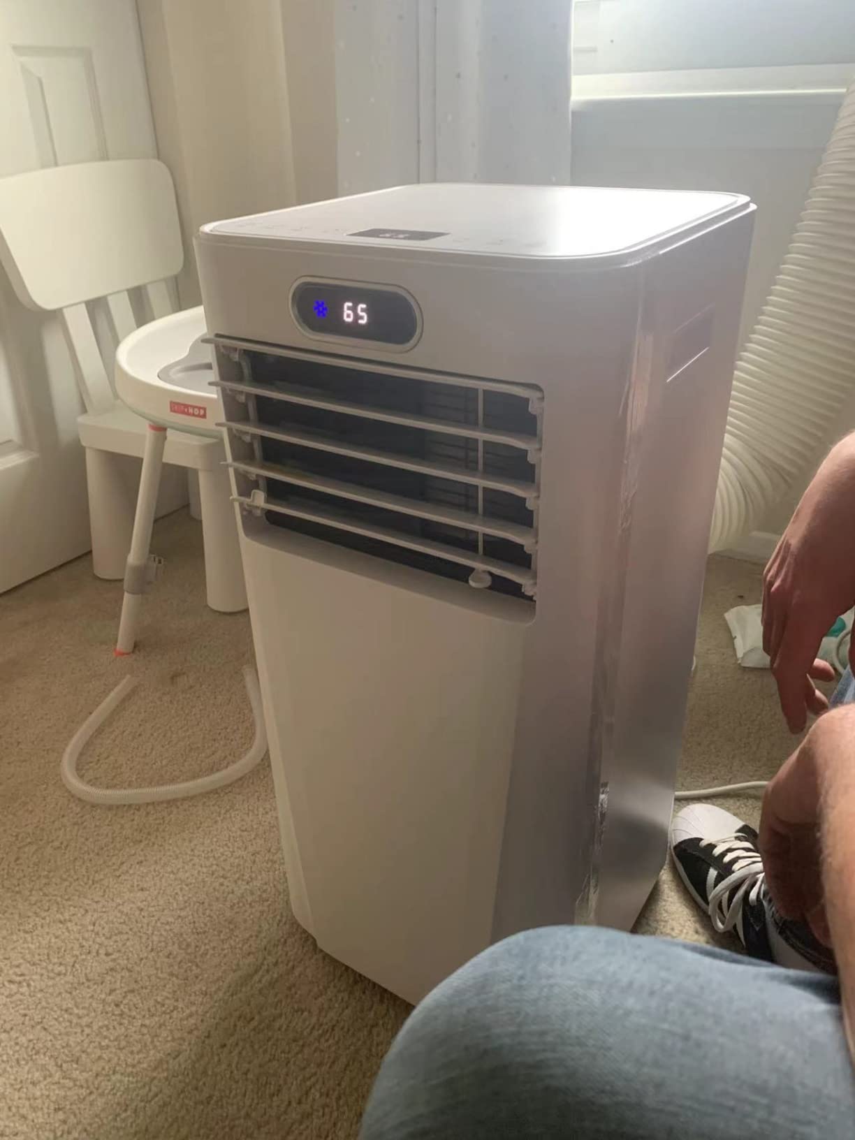 48/mo Finance ZAFRO 8000 BTU Portable Air Conditioner with Remote