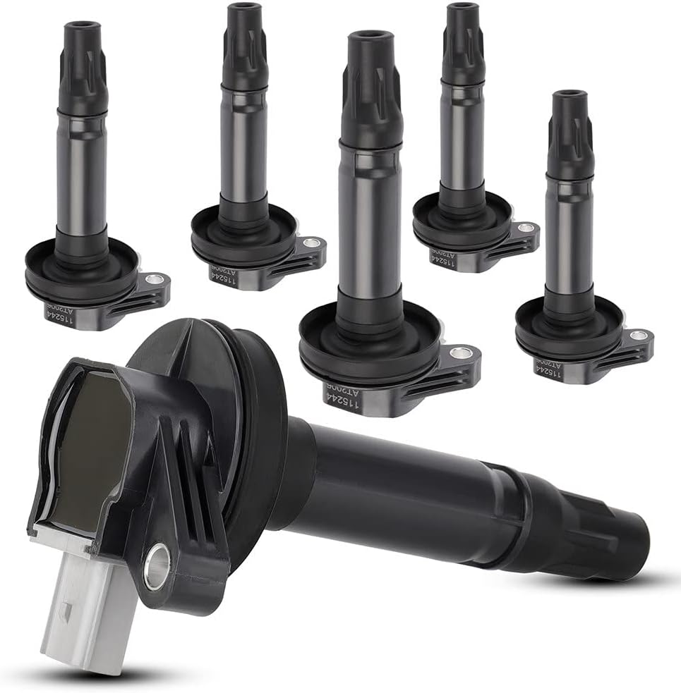 ECCPP ignition coils Pack of 6 AA5Z-12029-A,coils packs,for Ford Taurus,Flex &,for Lincoln MKS,MKT,2010 2011 2012,3.5L DG524 DG-524 6736303