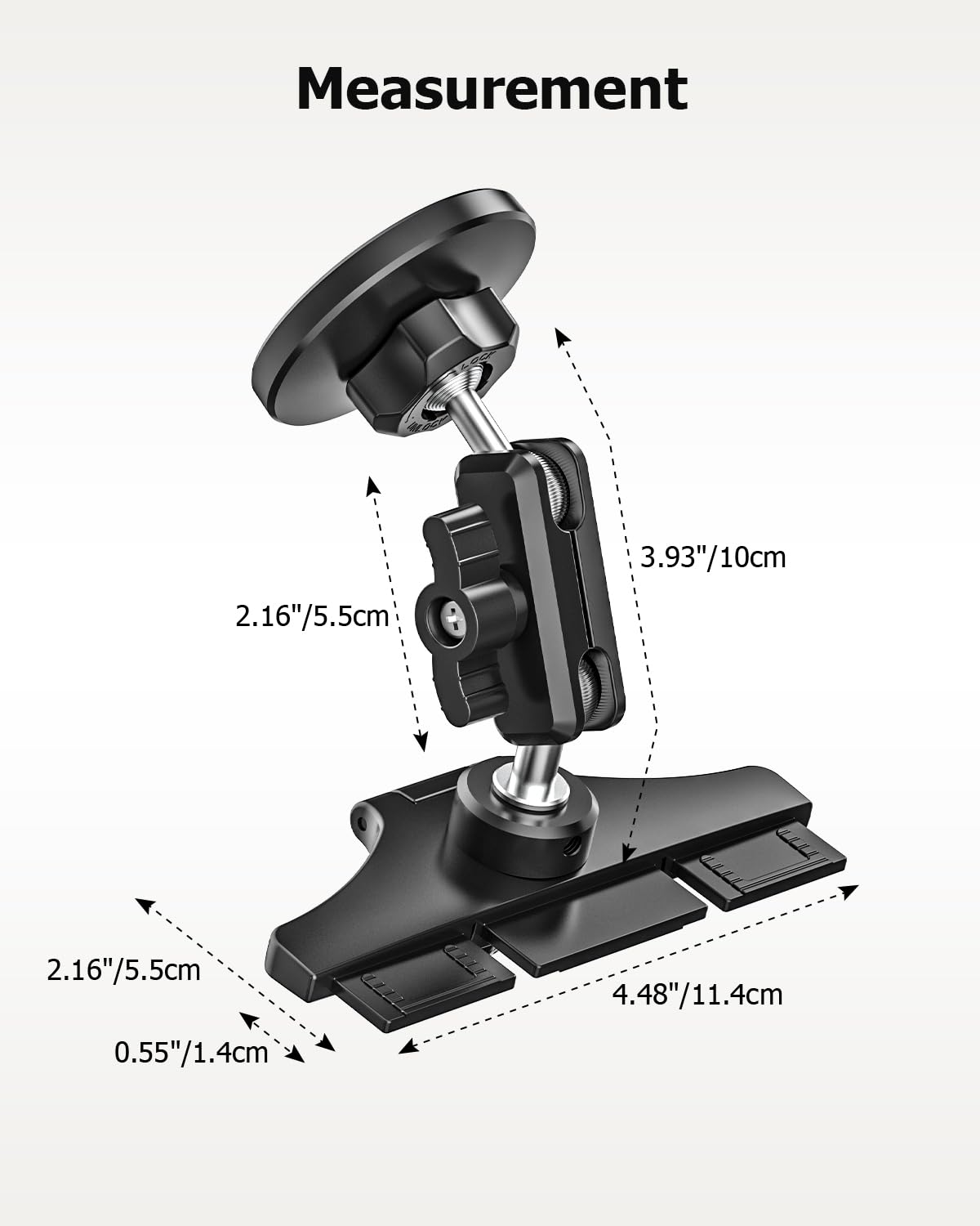 Supporto magnetico per cellulare da auto con fessura CD [guidatore e passeggeri possono usare]