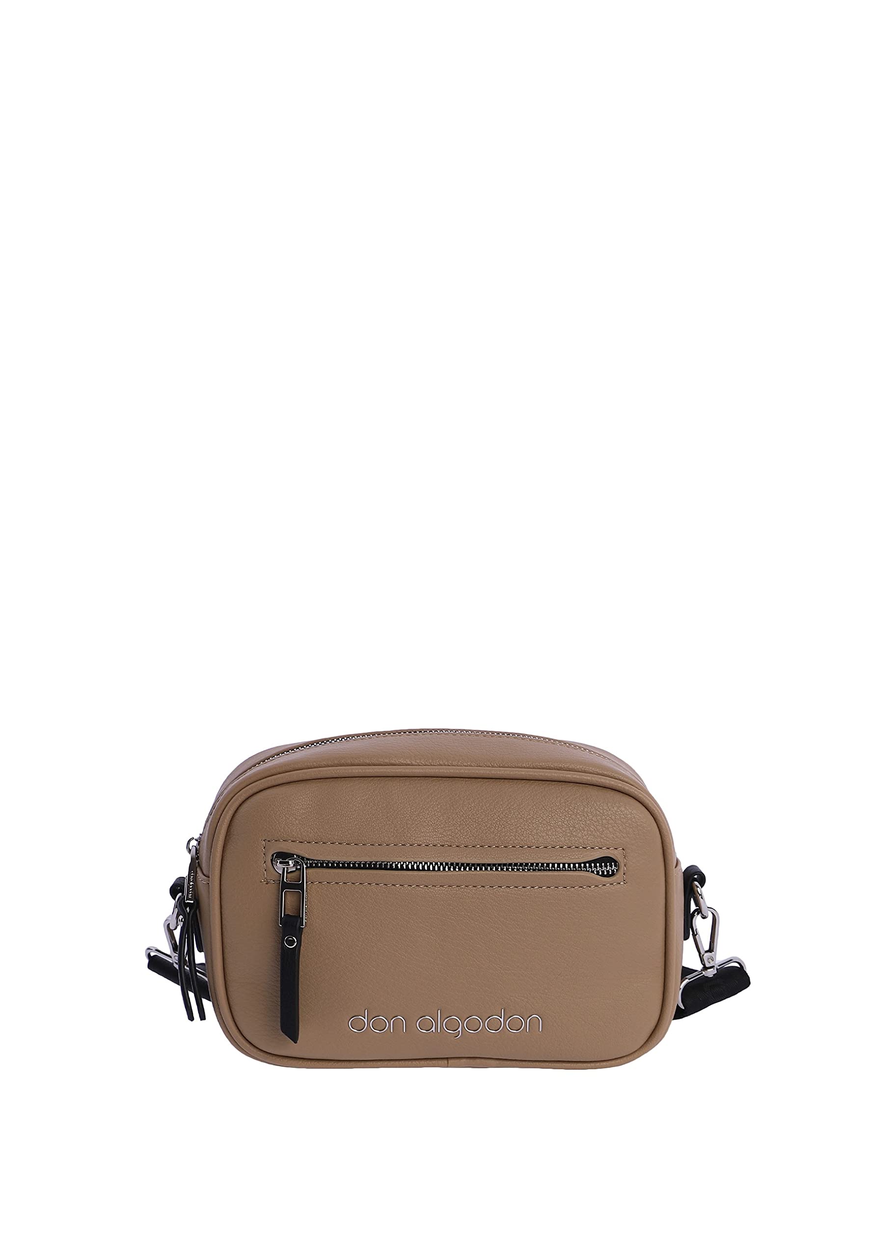 DON ALGODON - Women's Shoulder Bag - Women's Shoulder Bags - Women's Casual Large Capacity Zipper Closure, beige