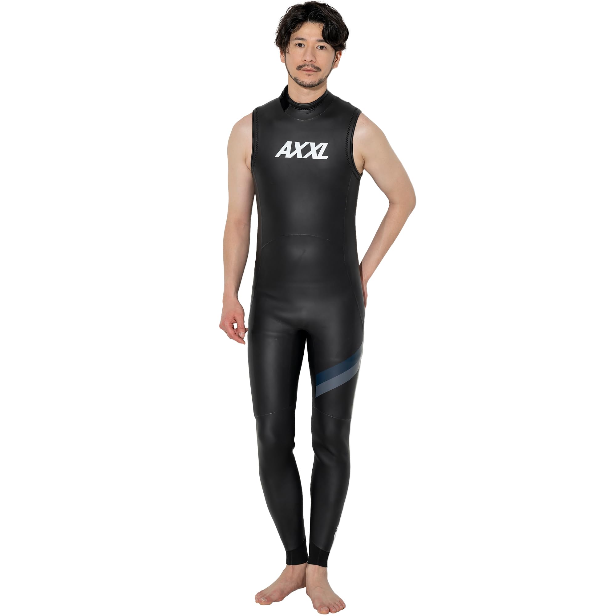 Amazon | AXXL トライアスロン ウェットスーツ ロングジョン スキン