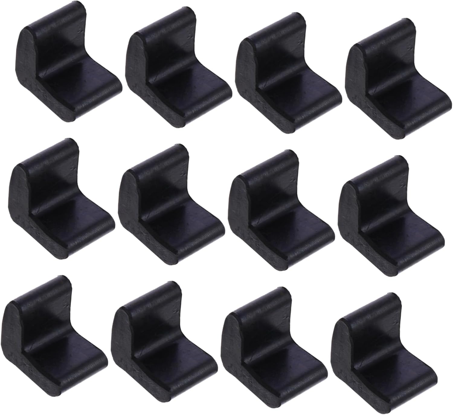 Gadpiparty 30pcs Shaped Rubber Chair Leg Protectors Floor Pads for Furniture Non- Foot Covers for Living Room Office and Industrial Use