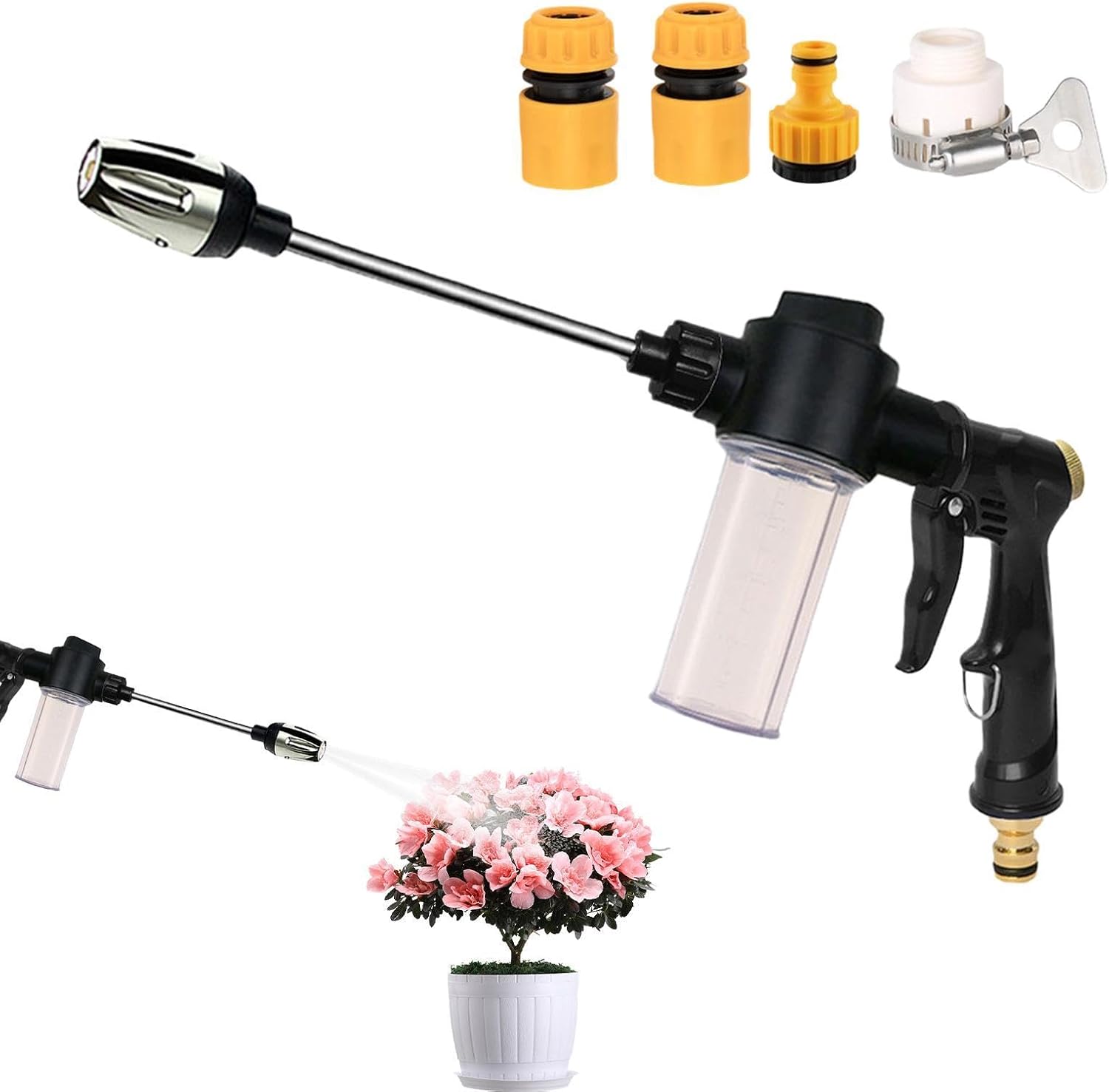 Cordless Pressure Washer 360 Degree Adjustable Handheld Rust Resistant