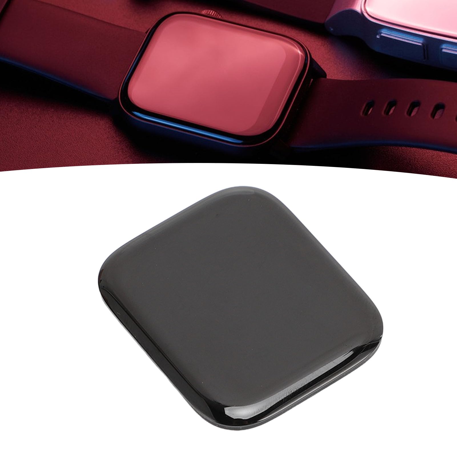 Socobeta Orologio Sostituzione Schermo LCD per IOS Watch Series 6 Gruppo Digitalizzatore Resistente Ai Graffi con Kit di Strumenti di Riparazione per Appassionati di Fai da Te (40 mm)