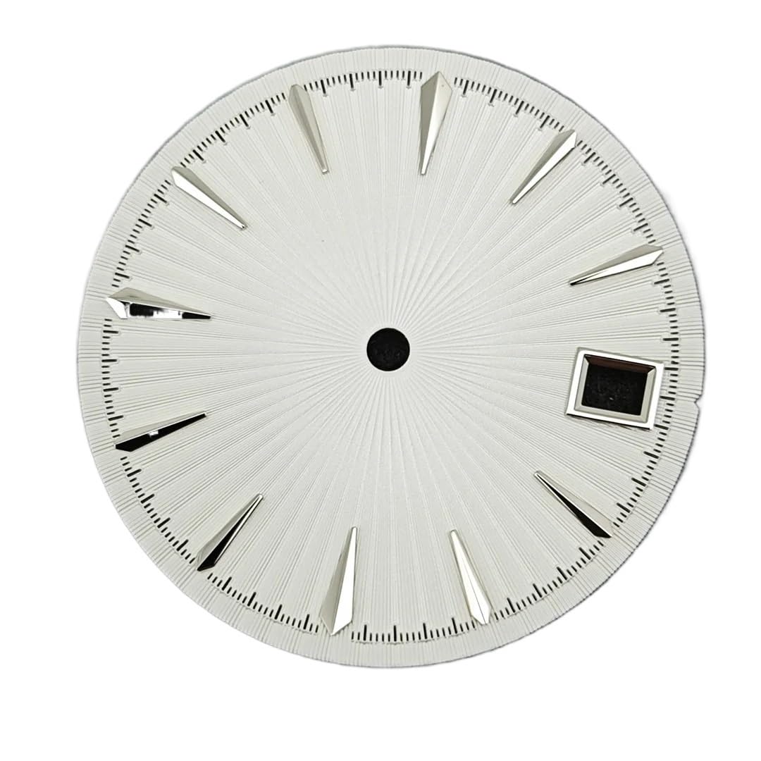 SROUPSUTKK 29mm Watch Dial NH35 Calendar with Accessories for NH36 Movement