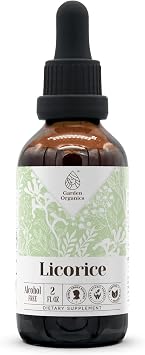 Licorice Alcohol-Free Natural Tincture Extract, Immune System Booster, Liquid Drops Made from 100% 2 fl oz