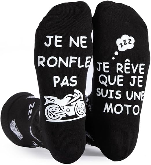 FLYWIND Chaussettes fantaisie confortables et douces