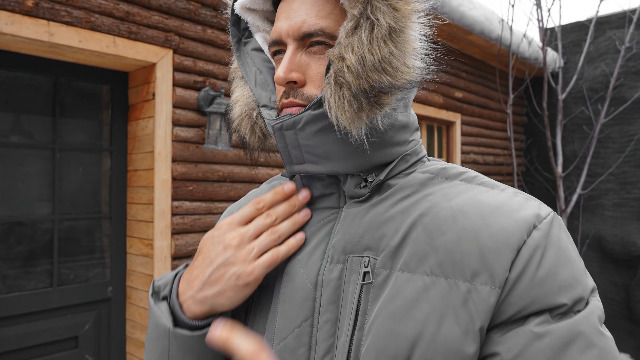 Chaquetas De Invierno Para Hombre, Abrigo De Invierno Grueso Y Cálido, Chaqueta De Esquí De Montaña Con Capucha, Parkas Con Capucha, Azul Oscuro