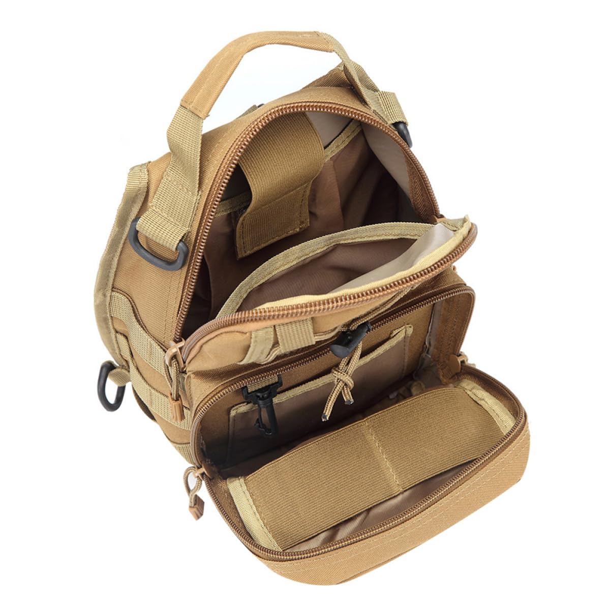 Bolsa de Pecho de Nailon SHOWERORO con Capacidad Funcional para Camping 8
