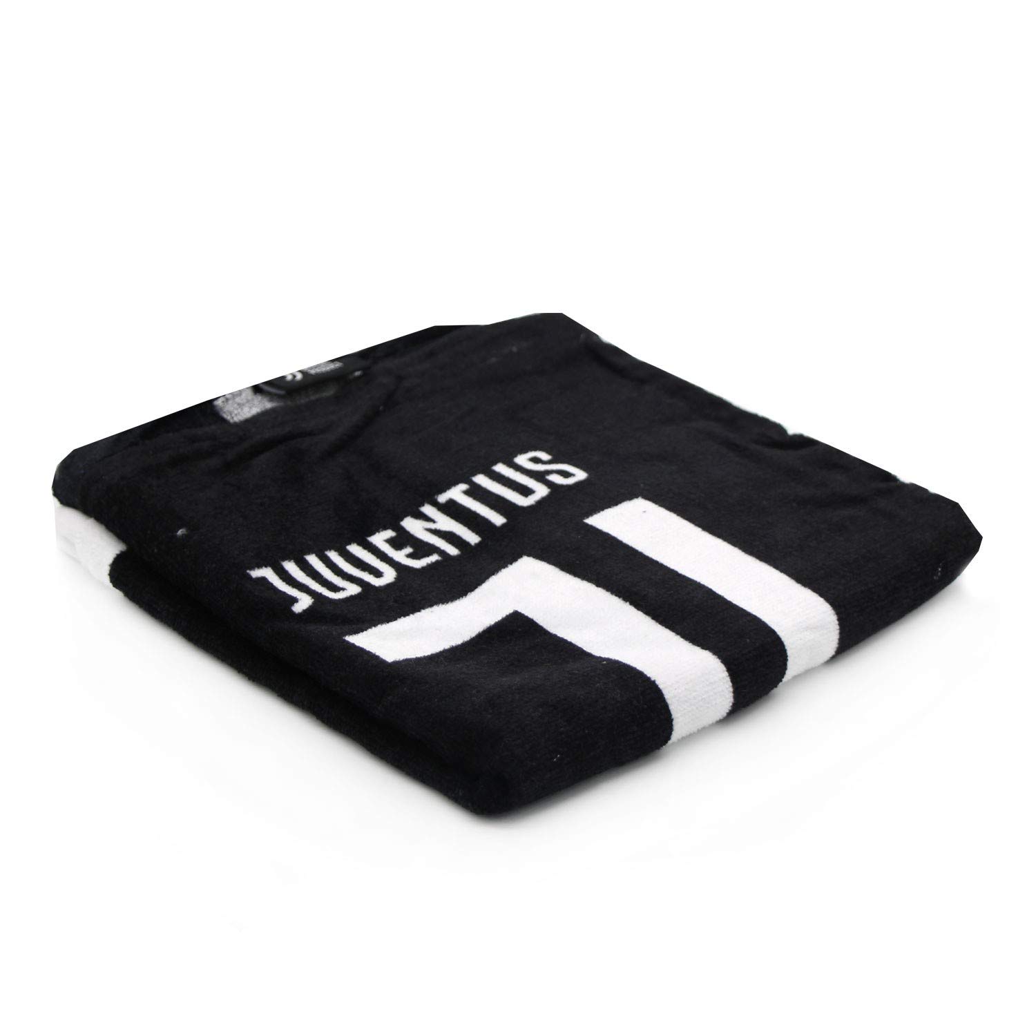 Accappatoio Poncho Per Bambini Juventus - Spugna Di Cotone, Con Cappuccio, Ufficiale - Foto 9