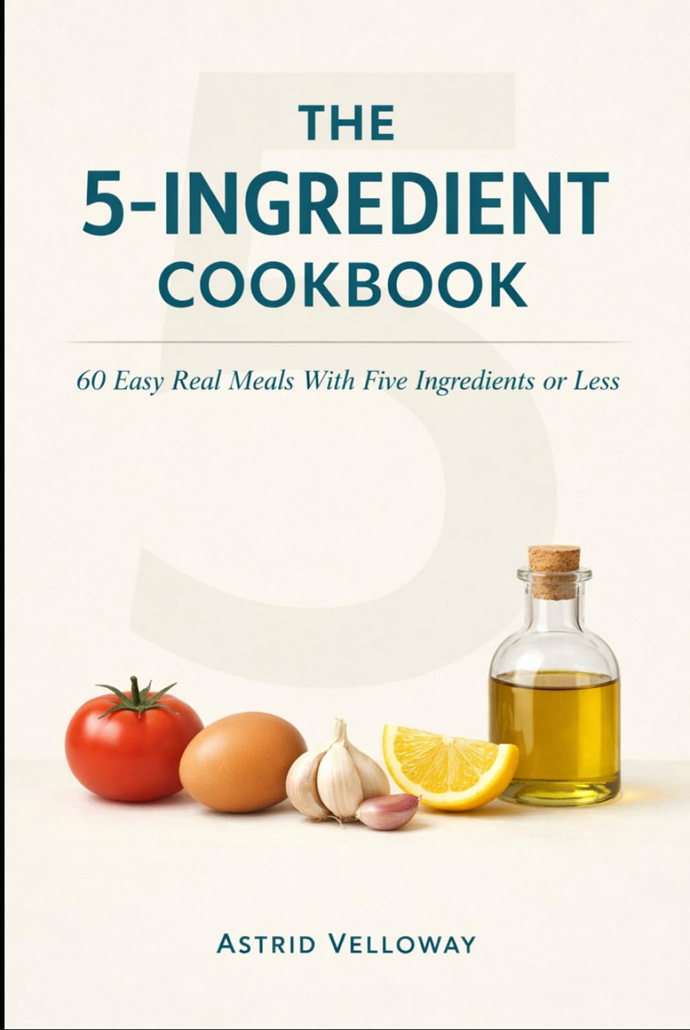 The 5-Ingredient Cookbook: 60 Easy Real Meals With Five Ingredients or Less