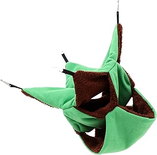 SEWOART Animal De Estimação Ninho De Algodão Quente Decoração Delicada Cobaia Esconderijo Gaiola Hamster Rede Adorável Hamster Rede Quente Hamster Gaiola Hamster Esconderijo Quente Cobaia