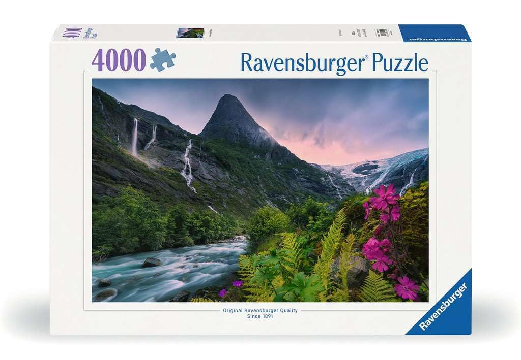 Amazon.com: Ravensburger - Stunning Mountain Vibes - 4000 Piece