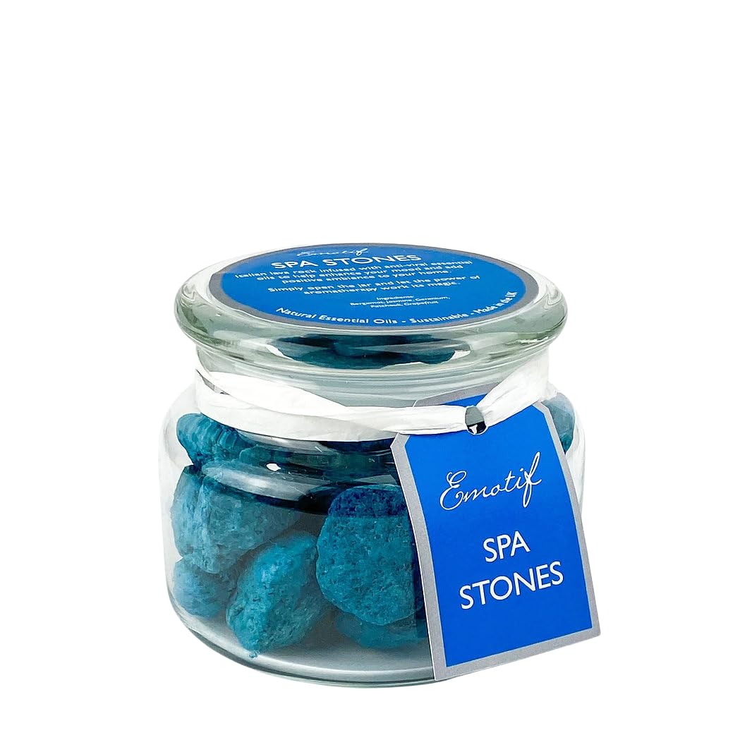 Corincraft Aromatherapy Stones Corincraft Spa Stones | 100% Natural Aromatherapy | Infused With 4 Essential Oils For Relaxation | Uplifts Mood & Creates A Positive Ambience | Sustainable Handmade In Uk