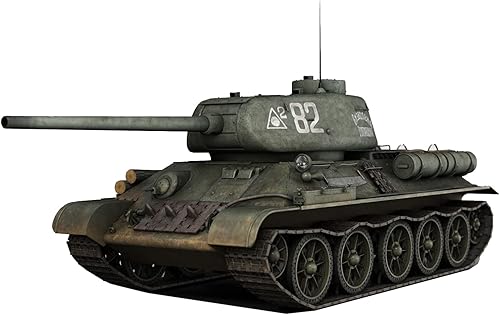 FMOCHANGMDP Kits de modelos de plástico de rompecabezas 3D, escala 116 T-34-85 tanque mediano 1944 Fatory No174, juguetes y regalo para adultos,