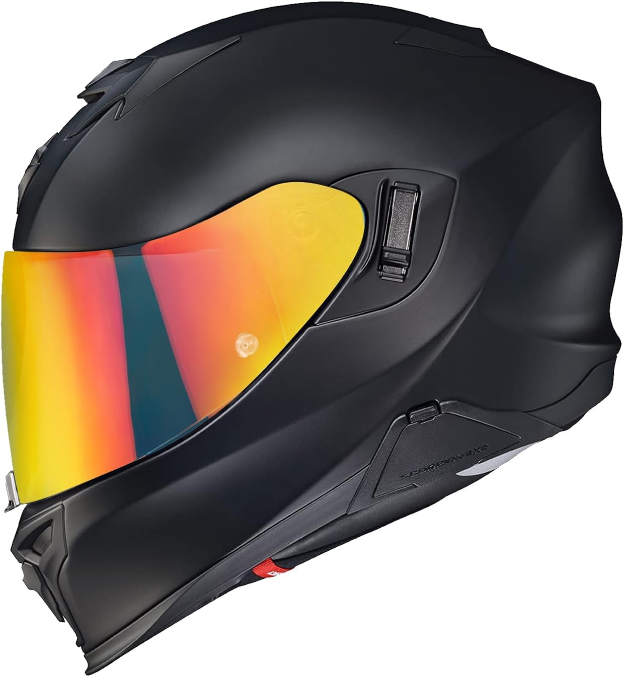 T520 Helmet Visor for ST1400 R1 - T520 ST1400 R1 Face Shield Helmet Visor Accessories (Chrome Red)