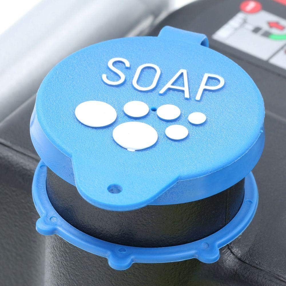 Soap tank cap on the Ryobi pressure washer