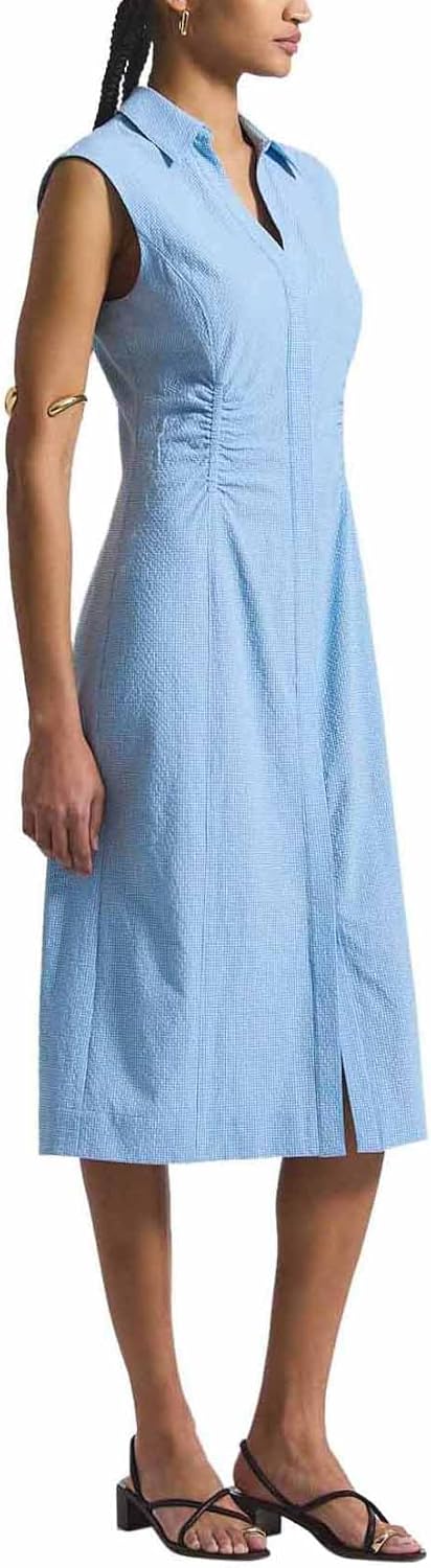 Derek Lam 10 Crosby Women's Nera Ruched Button Down Dress - Image 3