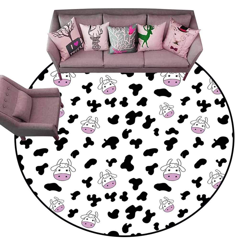 Buy Office Chair Floor Mat Foot Pad Cow Print,Animal Cow Hide Pattern ...