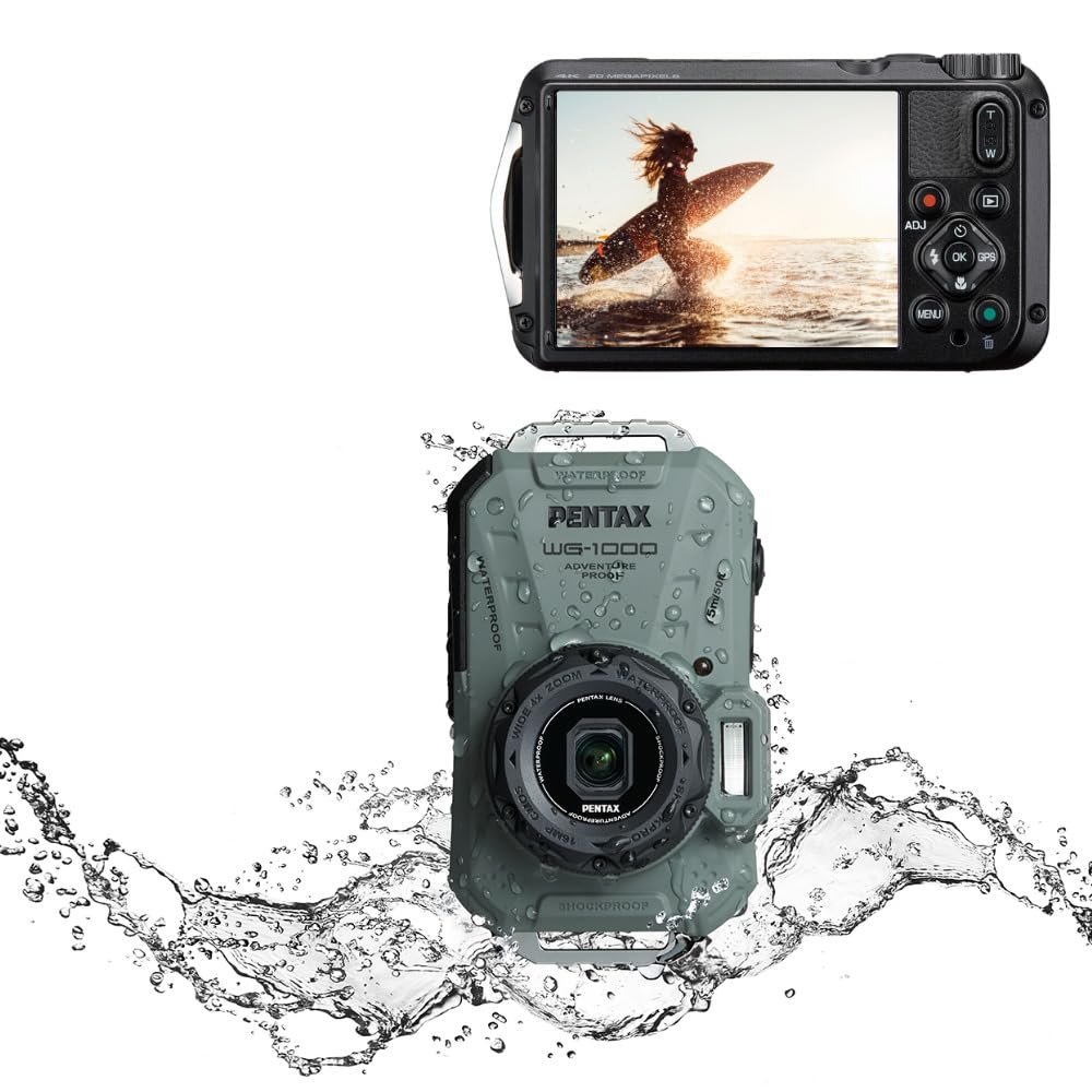 Amazon.com : Ricoh Pentax WG-1000 All-Weather Compact Camera