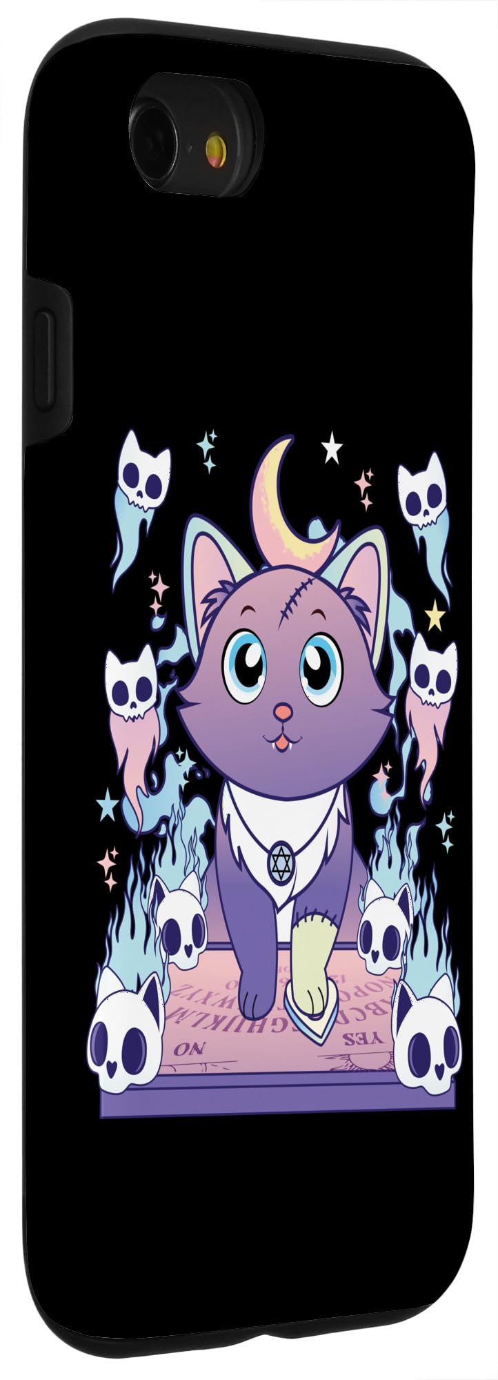 iPhone SE (2020) / 7 / 8 Ouija Cat Cute Kawaii Occult Satanic Pastel Gothic Case - Image 3