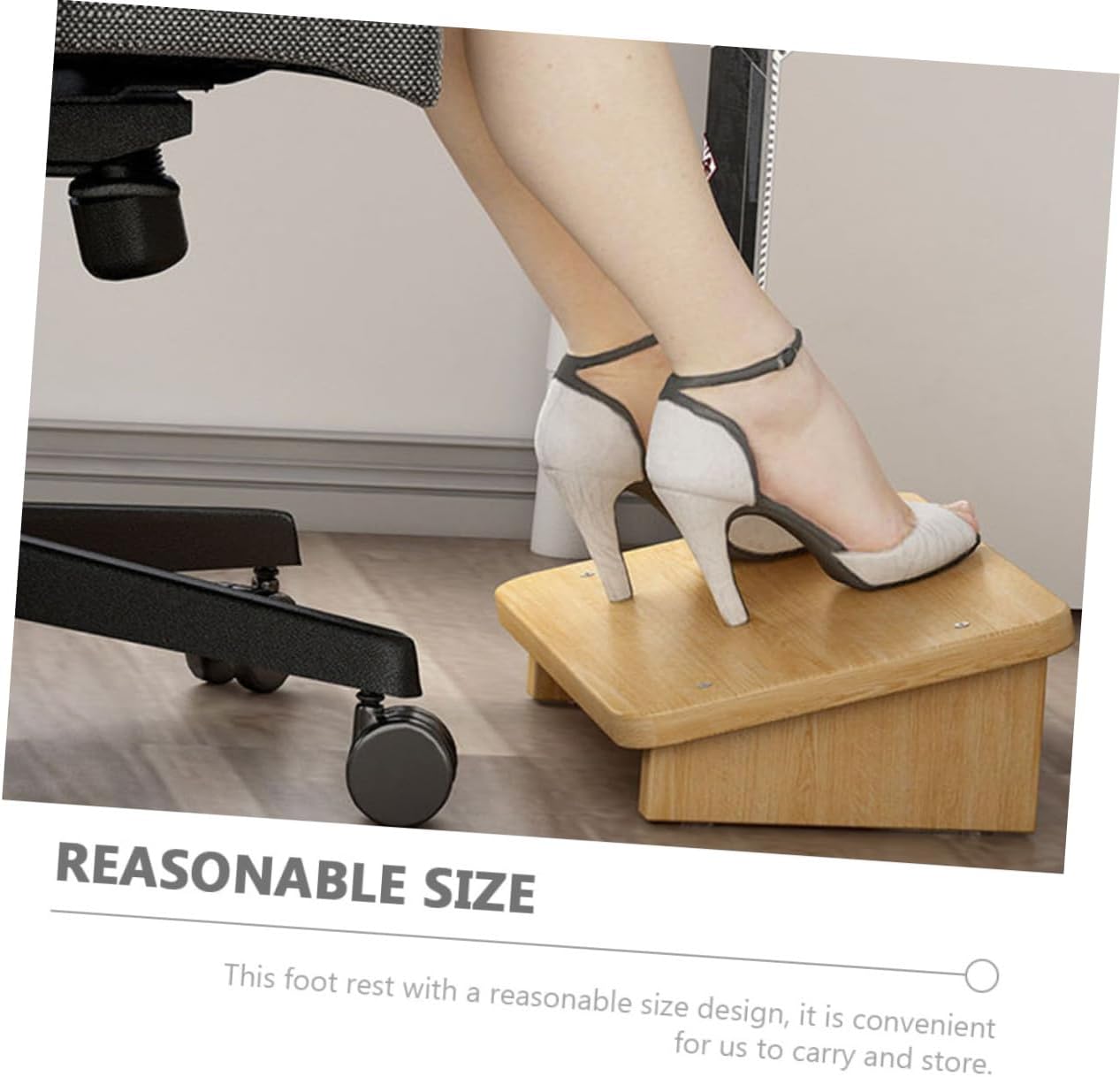 Ciieeo Office Desk Footrest Stool Non Slip Footrest for Comfort and Stability for Home and Office Use for Enhancing Posture and Relaxation