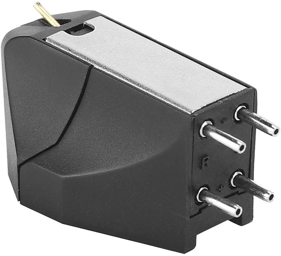 LP Magnetic Cartridge Stylus, High-End Moving Magnetic Cartridge LP Turntable Phonograph Oval Stylus Accessories for Turntable Record Player