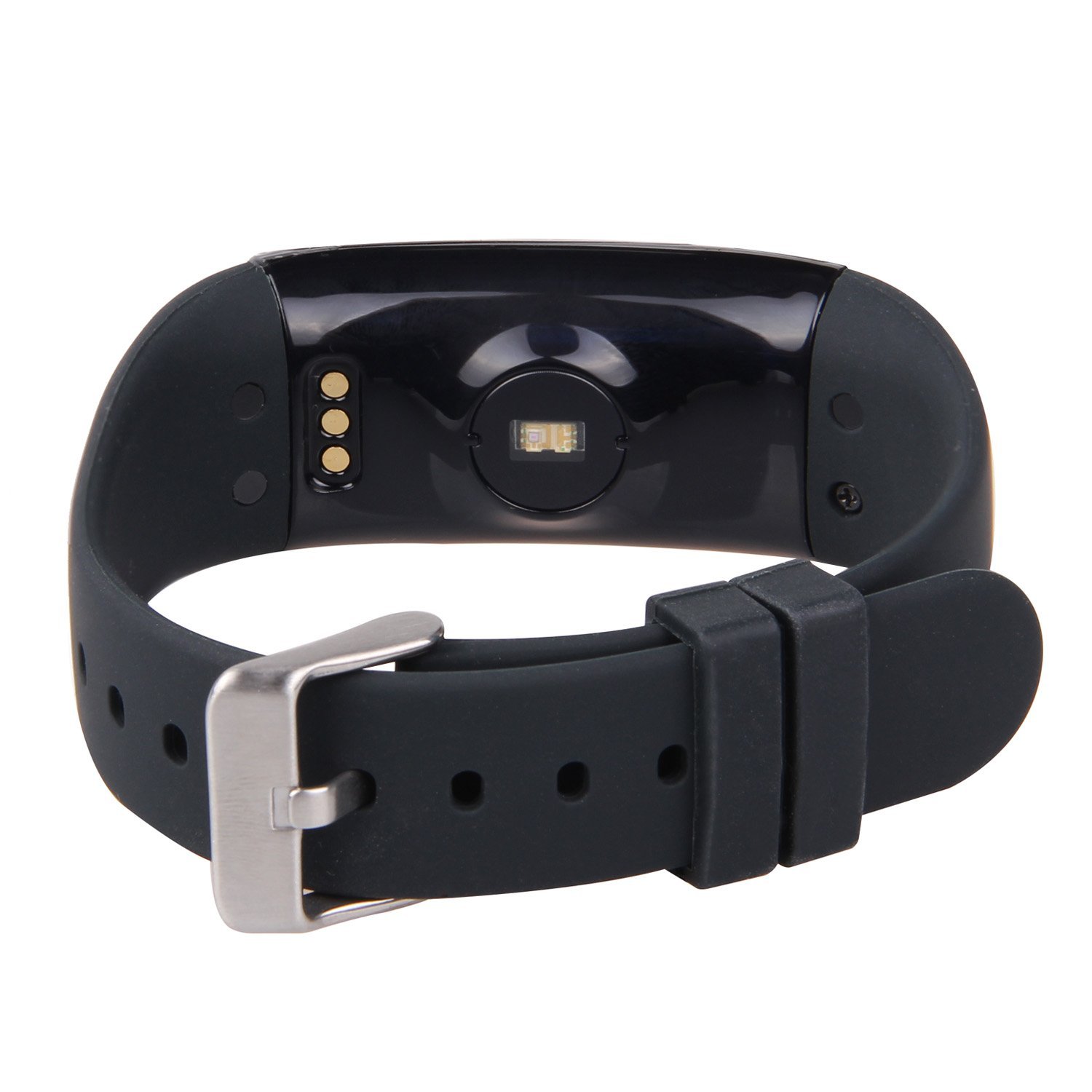 DFit Rilevatore di attività con cardiofrequenzimetro HRM misurazione della frequenza cardiaca pedometro Calorie contatore Sport Orologio per iOS Android Smartphone