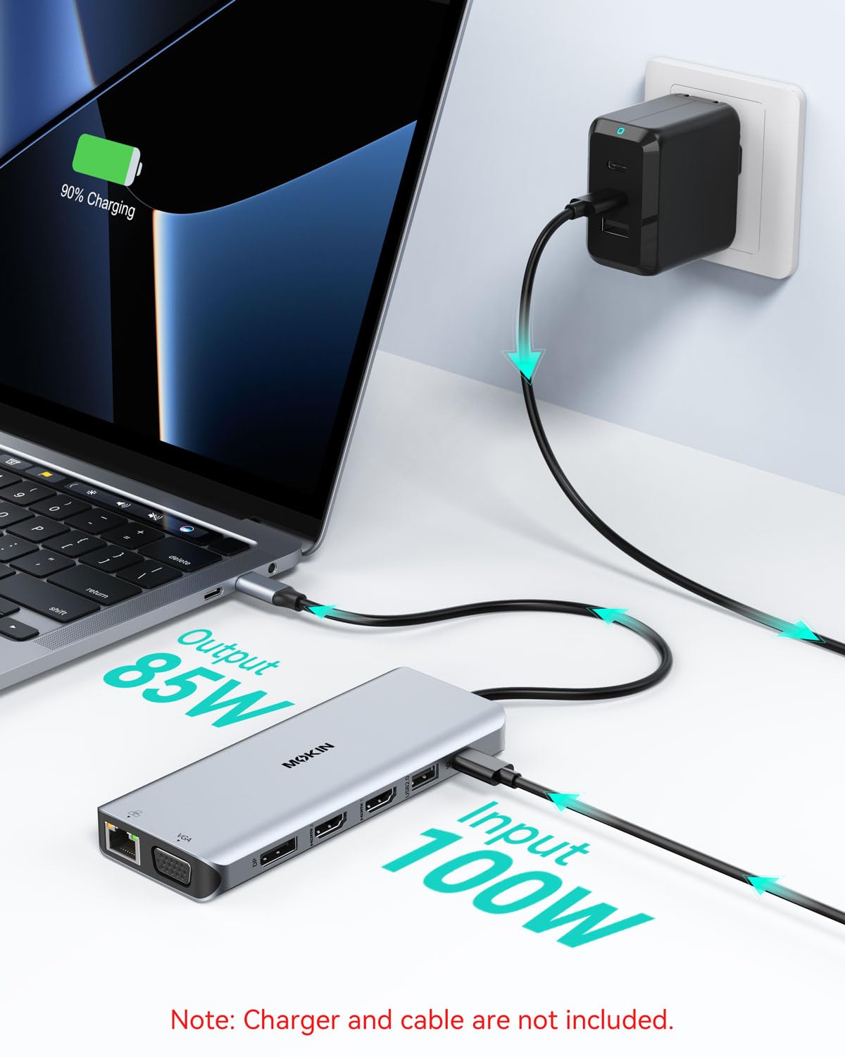 Amazon | USB Cドッキングステーション4モニター13イン1、デュアルHDMI