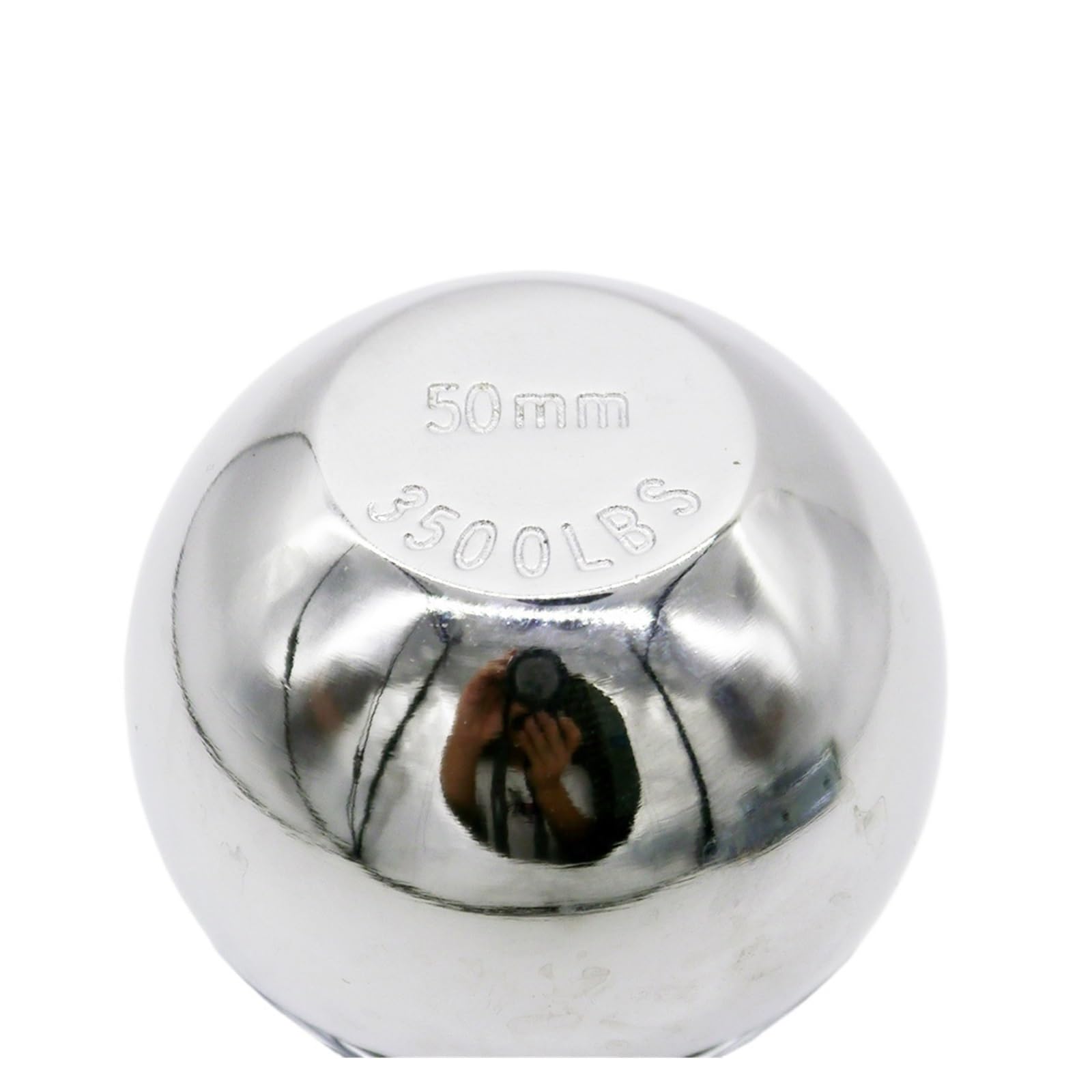 Juego Completo de acoplador de Remolque Recto de 2 "con Bola de Enganche de 2" de 50mm y Capacidad de Canal de 2 ", 3500 Libras, Apto for Piezas de Buggy de Carga ATV UTV Accesorios de Motocicleta