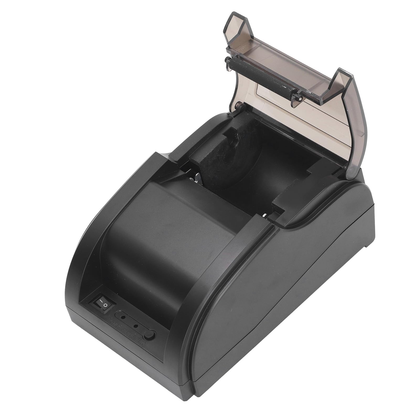 Stampante Termica Scontrini USB 60-80mm/s Taglio Automatico Larghezza Carta 57,5mm POS Supermercato Ristorante Caffetteria Ufficio Compatibile Android iOS Bluetooth ABS Spina UE