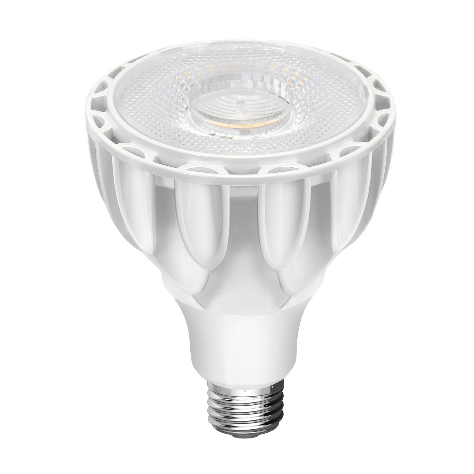 JESLED Lámpara LED de Espectro Completo Para Plantas de 30 W, E27, Luz de Crecimiento de 4100 K Adecuada Para Plantas de Interior, Alto PPFD Adecuado Para Verduras, Frutas, Plantas Y Flores