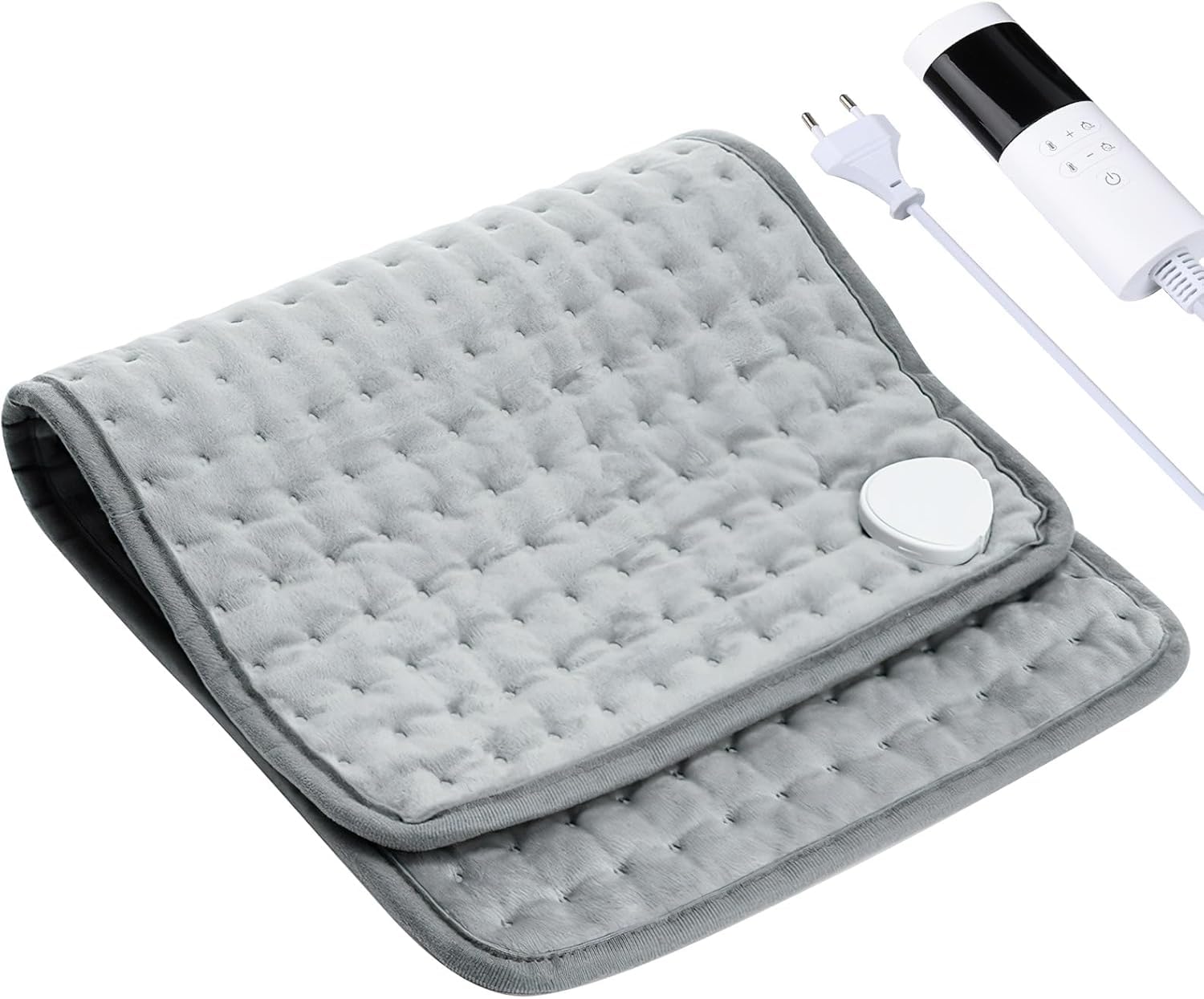 Electric Pad, 30x60 cm, Electric Blanket 9 Heat Settings | 2 Timers, Electric Blanket for Neck, Back and Lumbar, Machine Washable Gift for Mom, Dad, Grandma